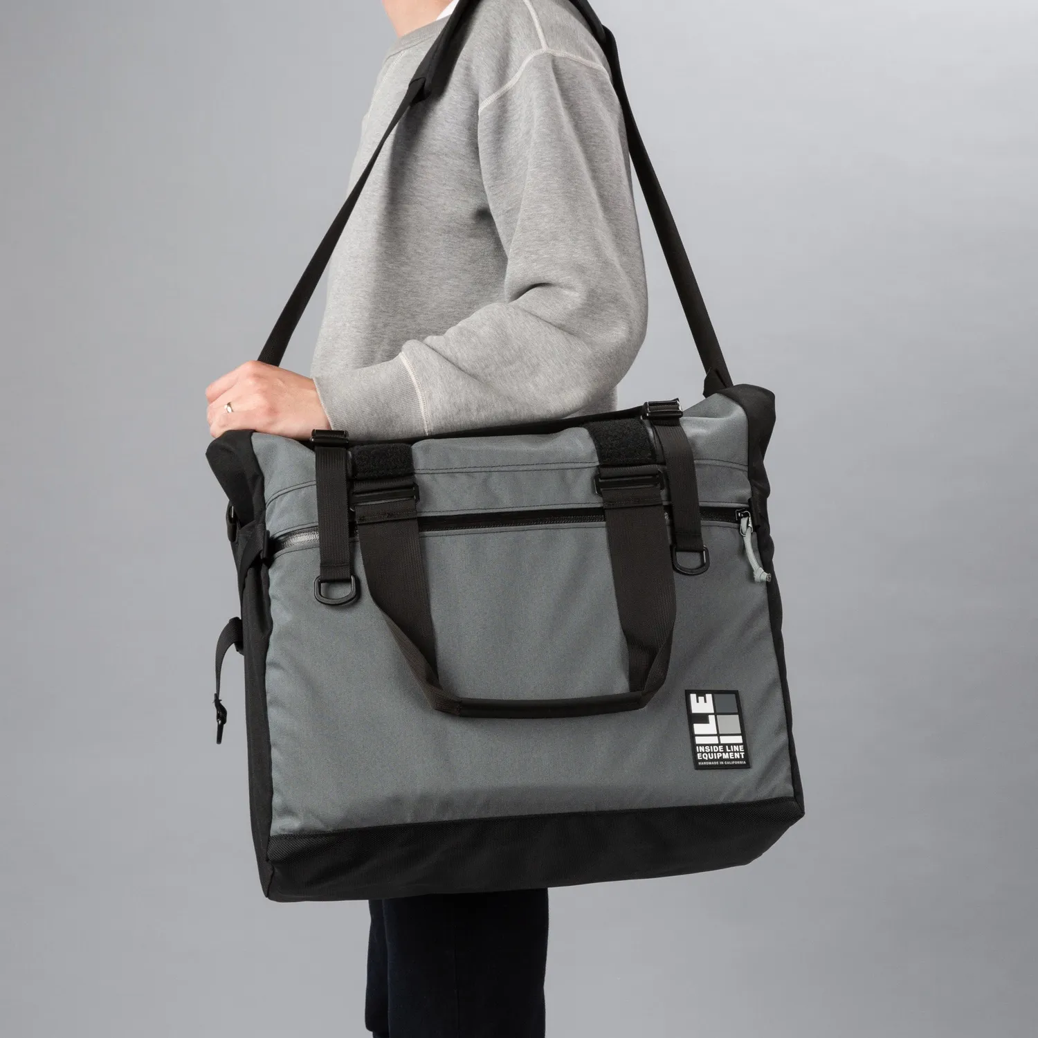 Inside Line Equipment Roll-Top Duffle rejsetaske 40L sort