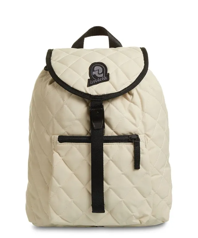 Invicta Mini Alpino Quilted rygsæk blå quiltet