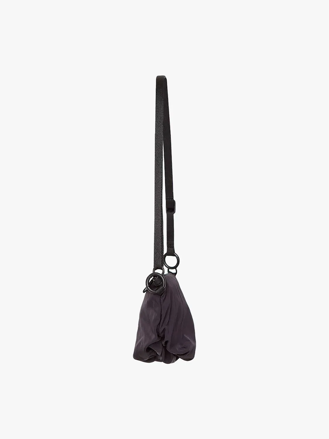 côte&ciel Orba Creased Black skuldertaske 5 liter