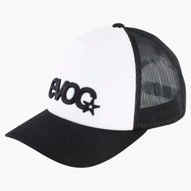 Evoc Trucker Cap CI kasket sort-hvid