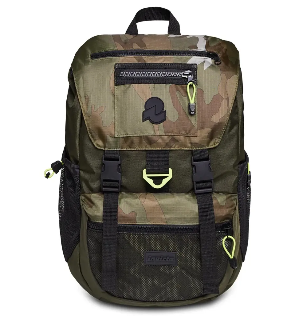 Invicta Jolly X Camo rygsæk pc-lomme
