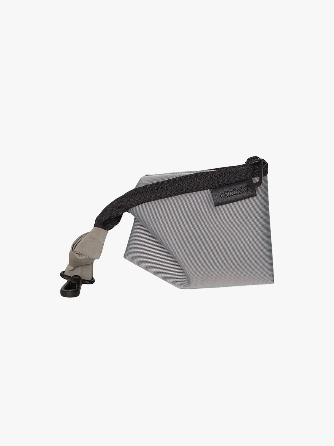 côte&ciel Kivu XS foldbar taske sleek grey