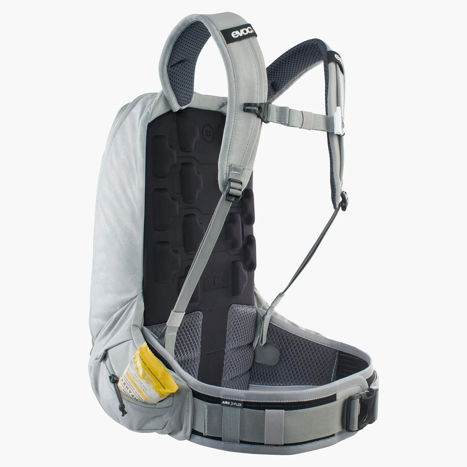 Evoc Trail Pro SF 12 rygsæk stone XS beskytter