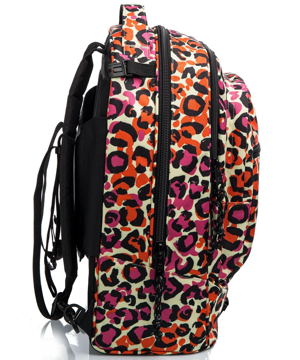 Invicta New Plug Animalier trolley-rygsæk grøn vaskbar