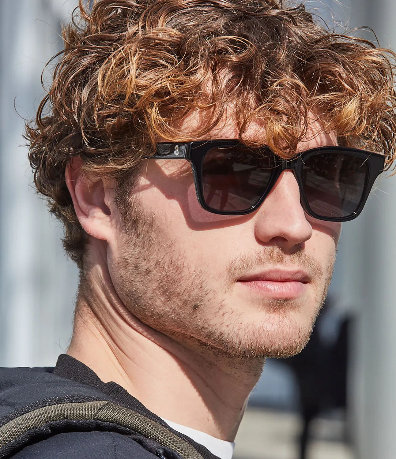 Invicta solbriller acetat røgfarvede unisex