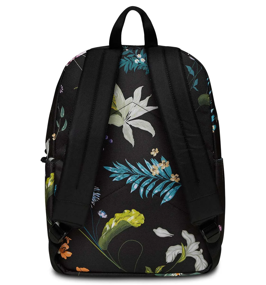 Invicta Carlson Fantasy rygsæk Black Flowers 24 liter