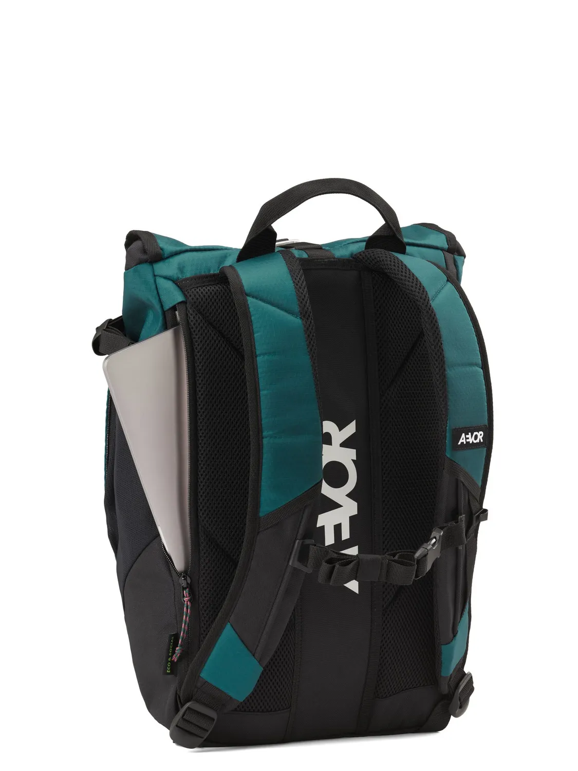 Aevor Roll Pack rygsæk Evergreen rolltop +9 liter