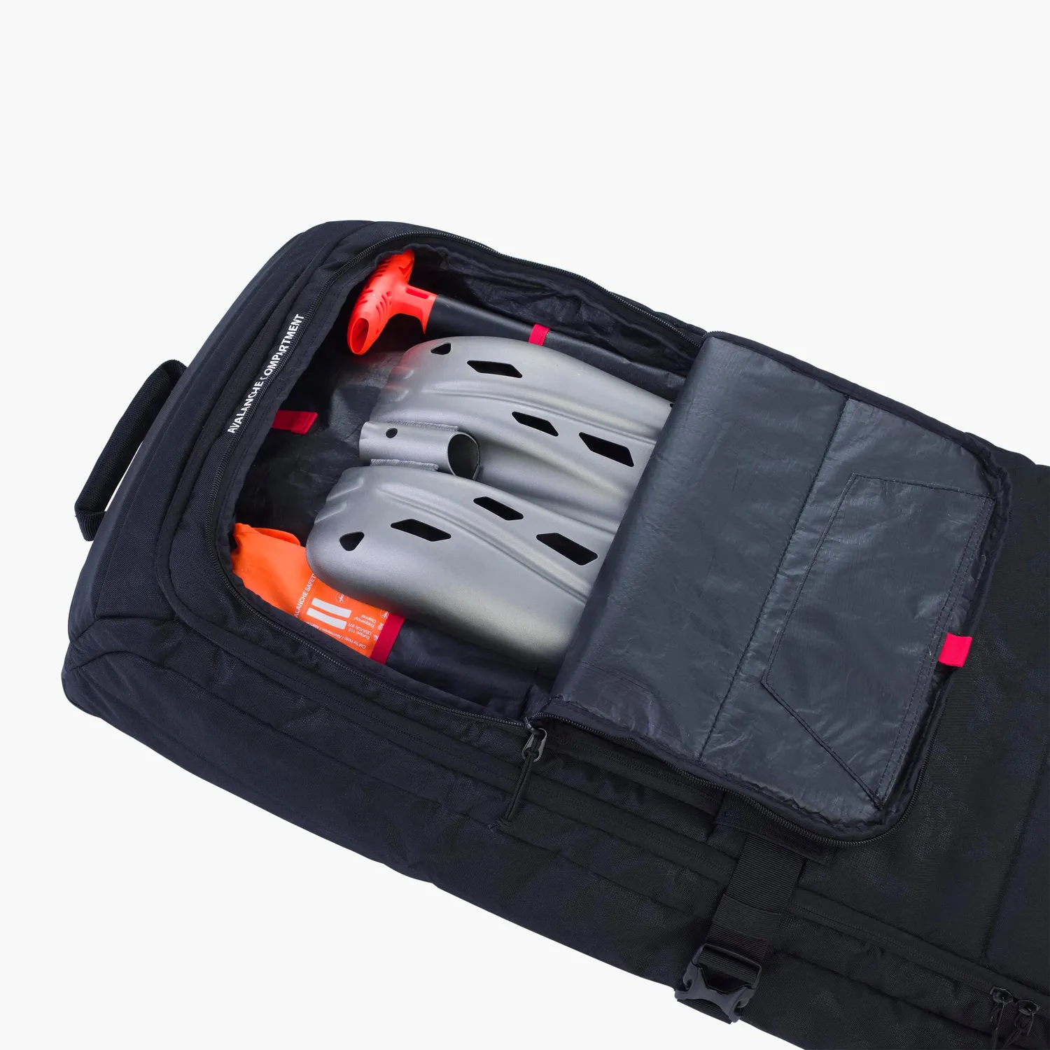 Evoc Snow Gear Roller skitaske black polstret