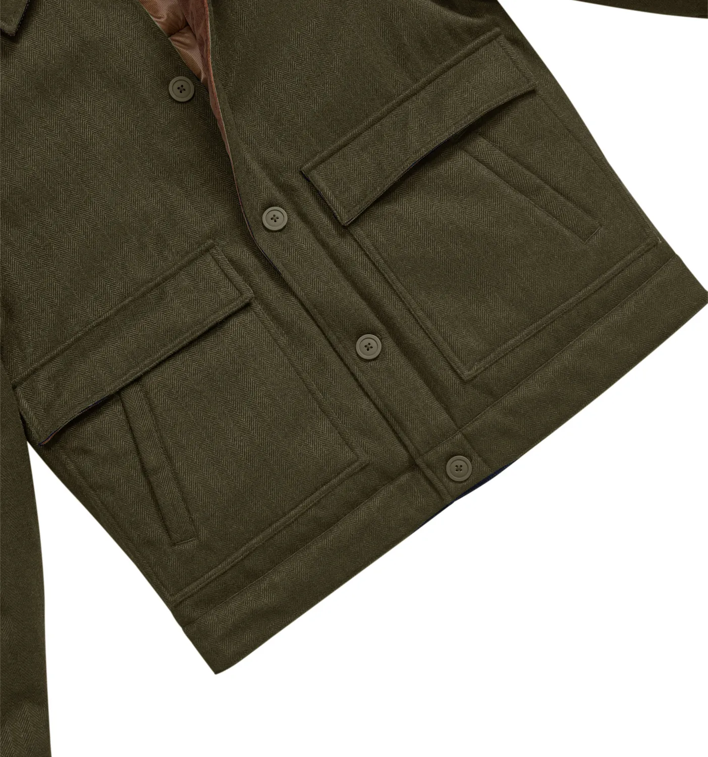 Invicta 313 foret jakke med knapper vandafvisende