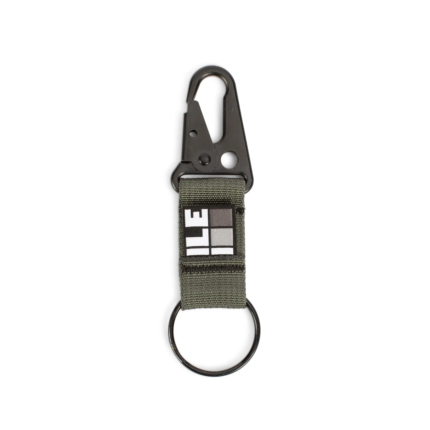 Inside Line Equipment Key Clip nøgleholder Black Webbing slidstærk
