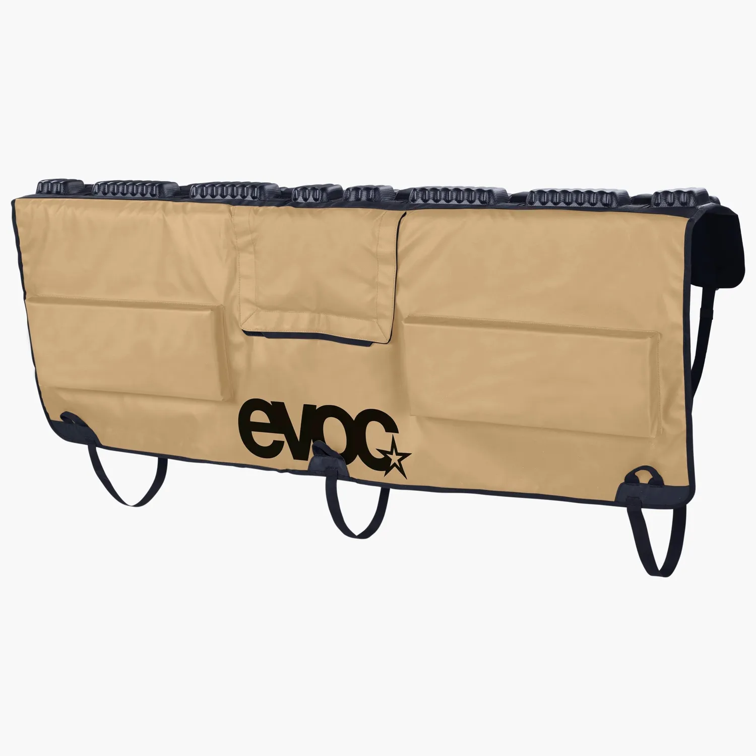 Evoc Tailgate Pad ladbeskytter sort M/L polstret