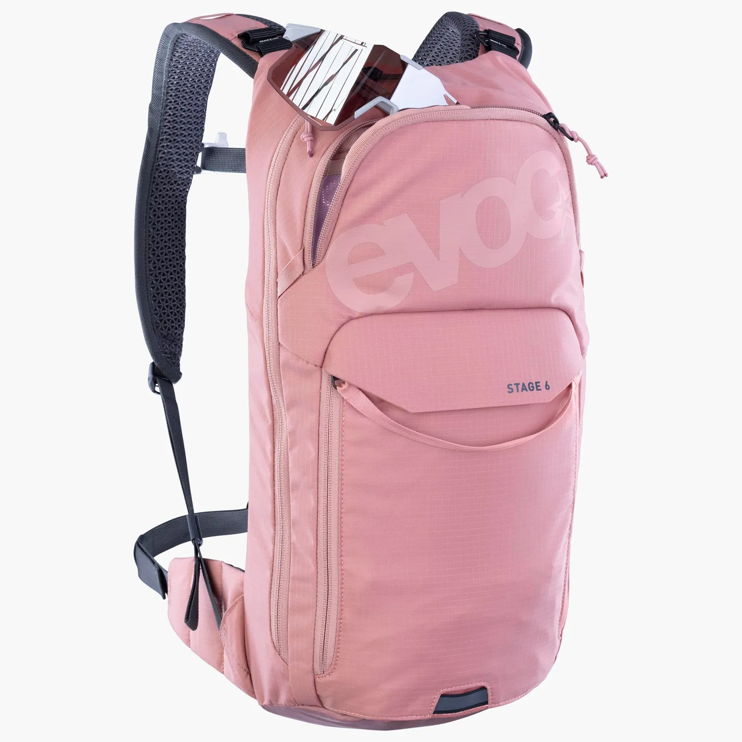 Evoc Stage 6 cykelrygsæk 6L dusty pink MTB