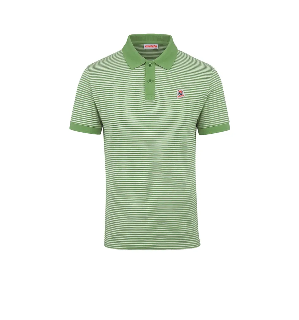 Invicta Polo Herre Stribet Bomuld 305