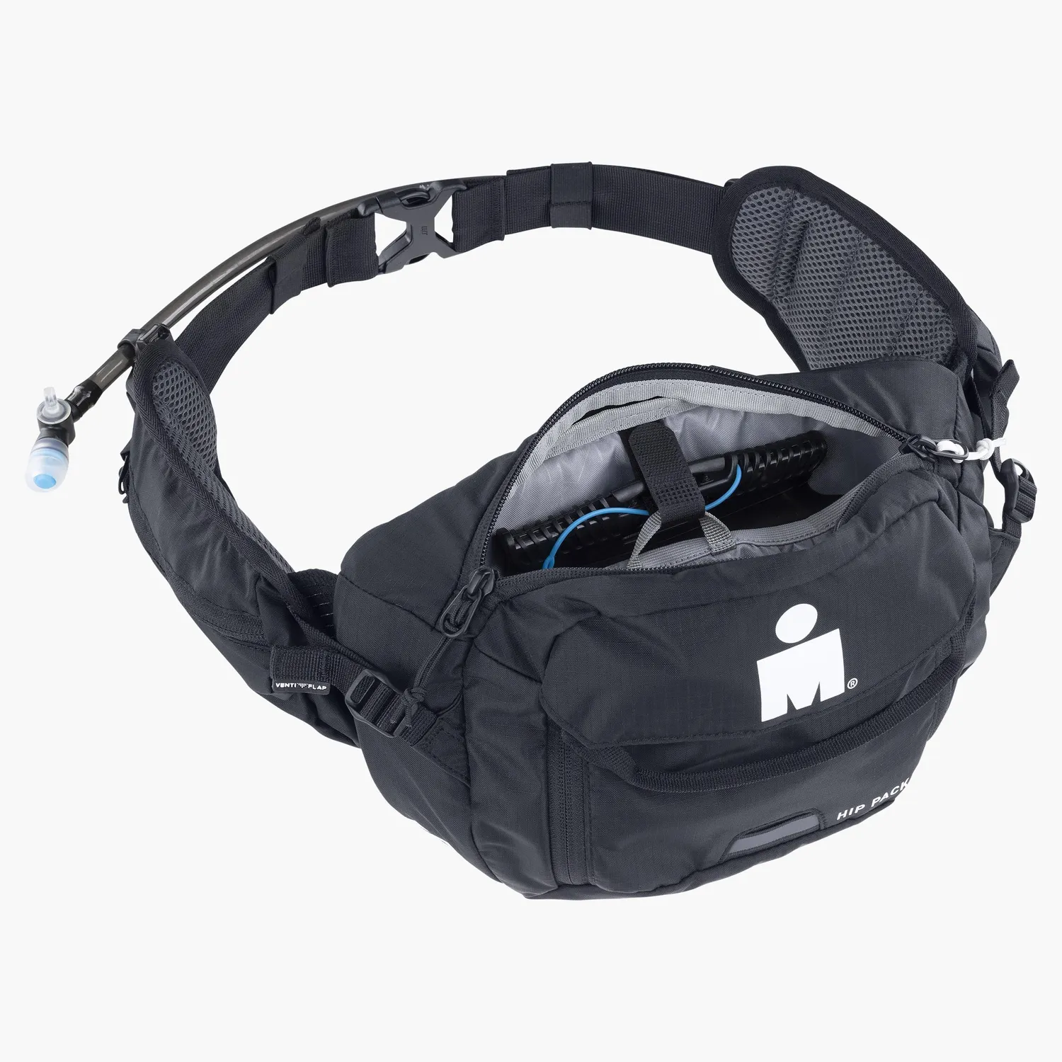Evoc Hip Pack 3 hoftetaske Ironman sort 3 liter