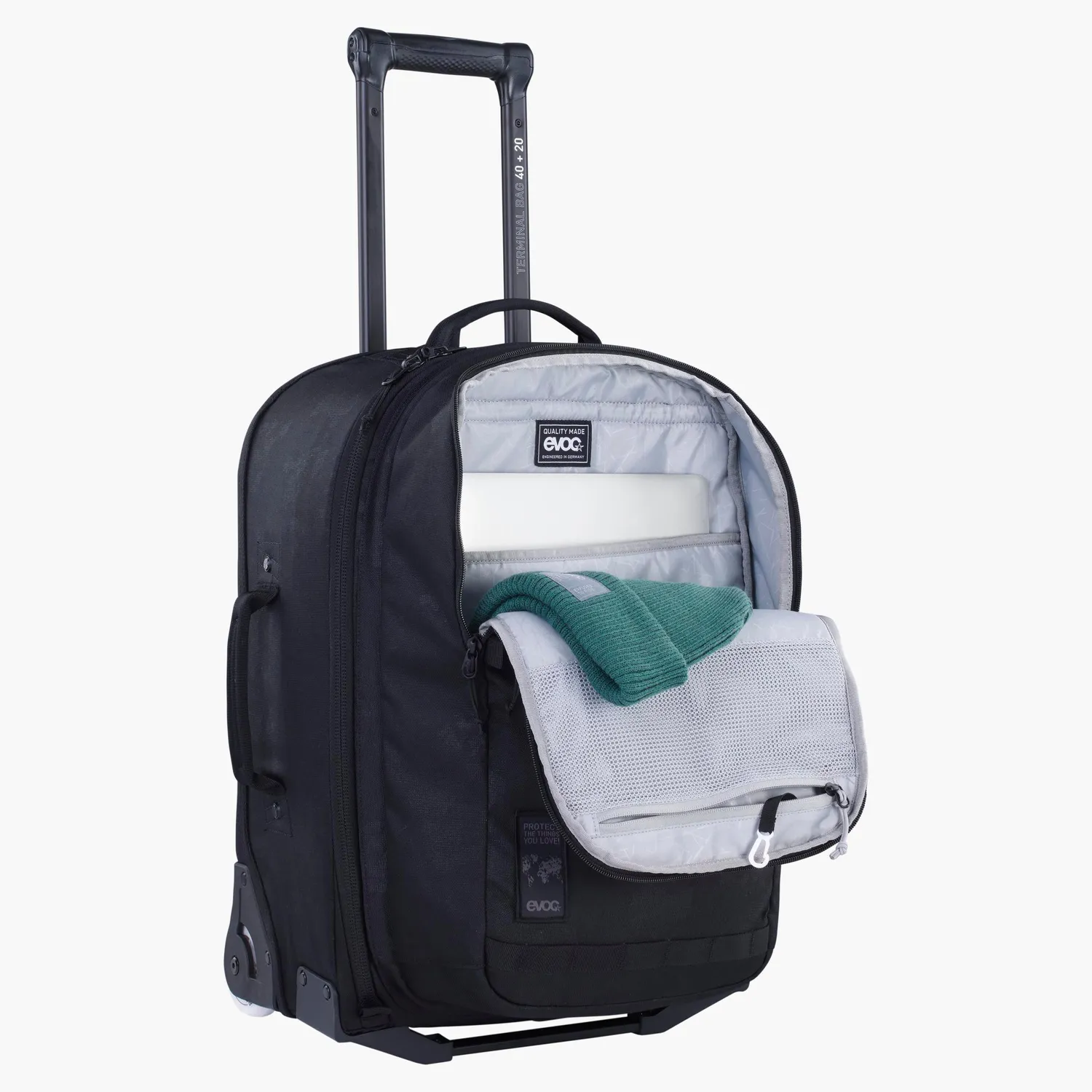 Evoc Terminal Bag 40+20 trolley sort håndbagage