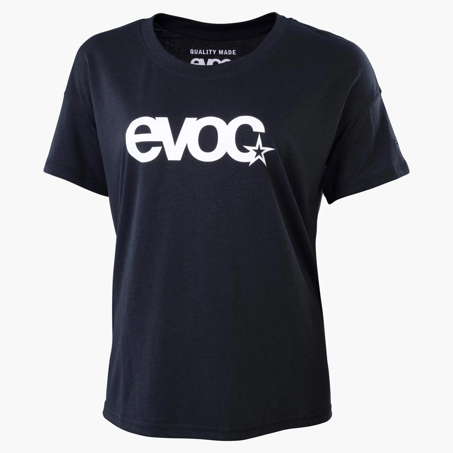 Evoc Logo t-shirt dame sort hamp