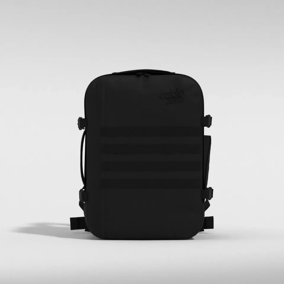 Cabin Zero Military 36L rygsæk Absolute Black nylon