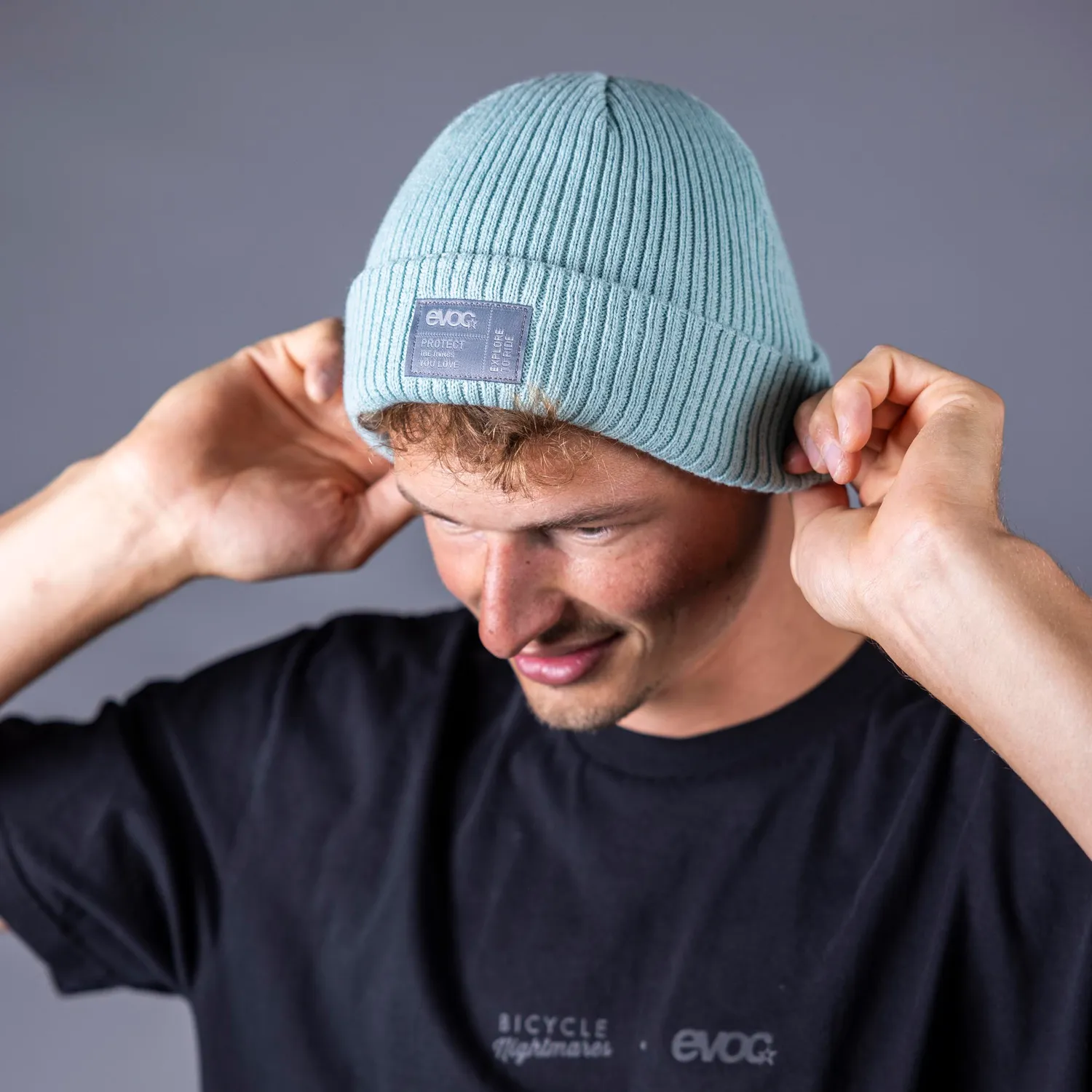Evoc Fisherman Beanie hue mint – varm vinterhue