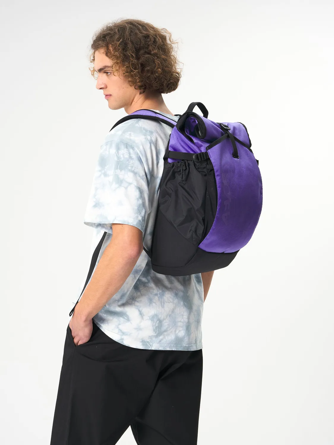 Aevor Roll Pack rygsæk Proof Purple udvidelig