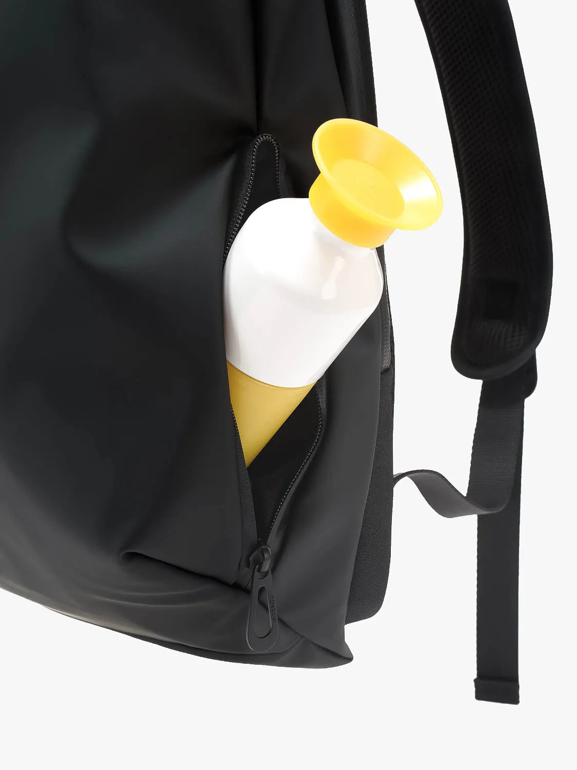 côte&ciel Saru Obsidian Black rygsæk 16,5L til laptop