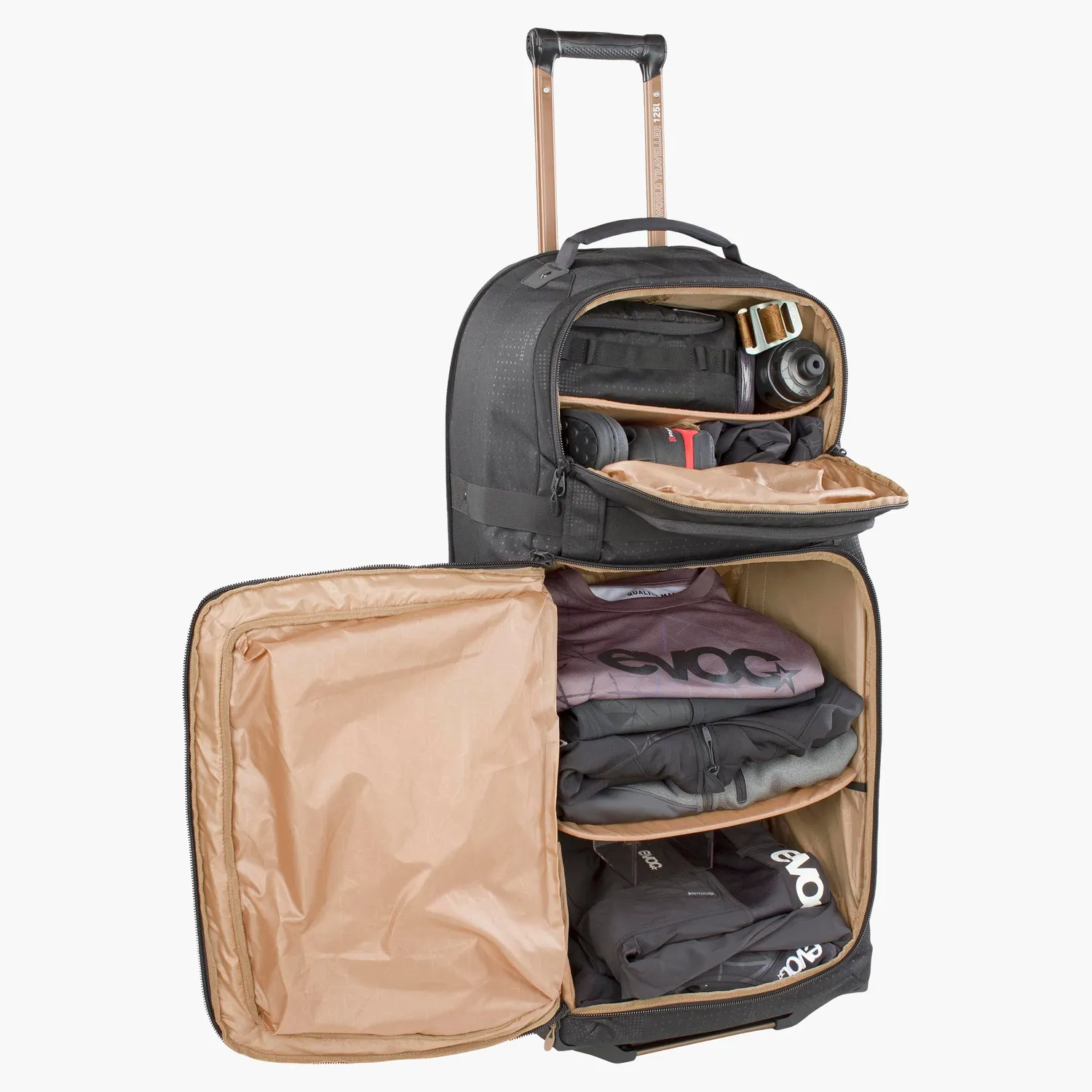 Evoc World Traveller 125 kuffert 125 liter – sort