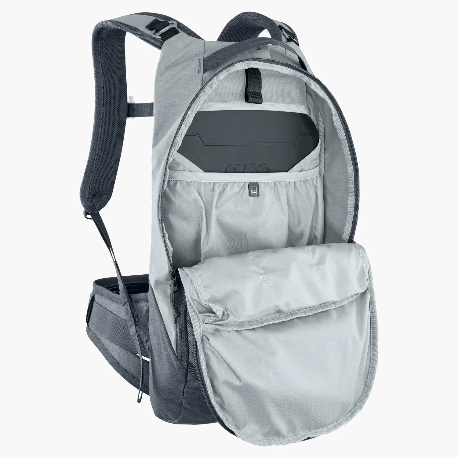 Evoc Trail Pro 10 rygsæk stone S/M protector
