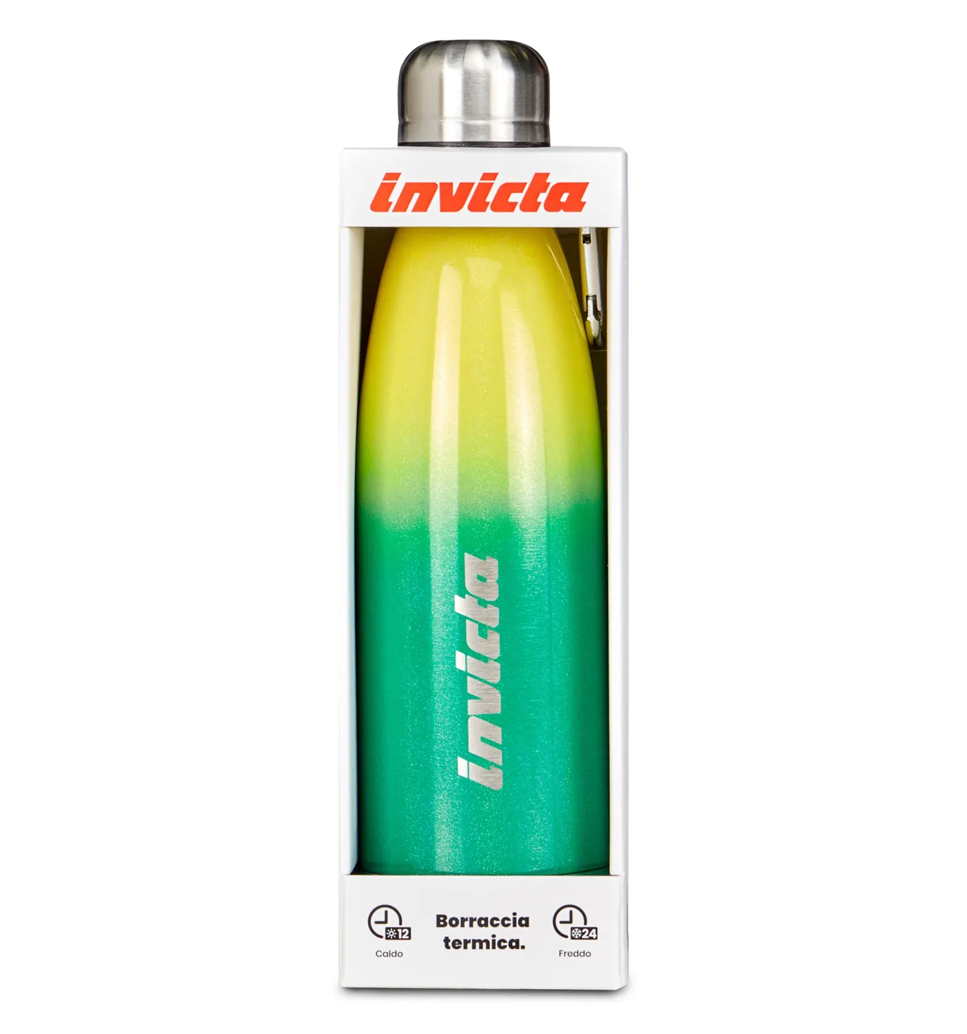 Invicta Shine termoflaske stål karabin