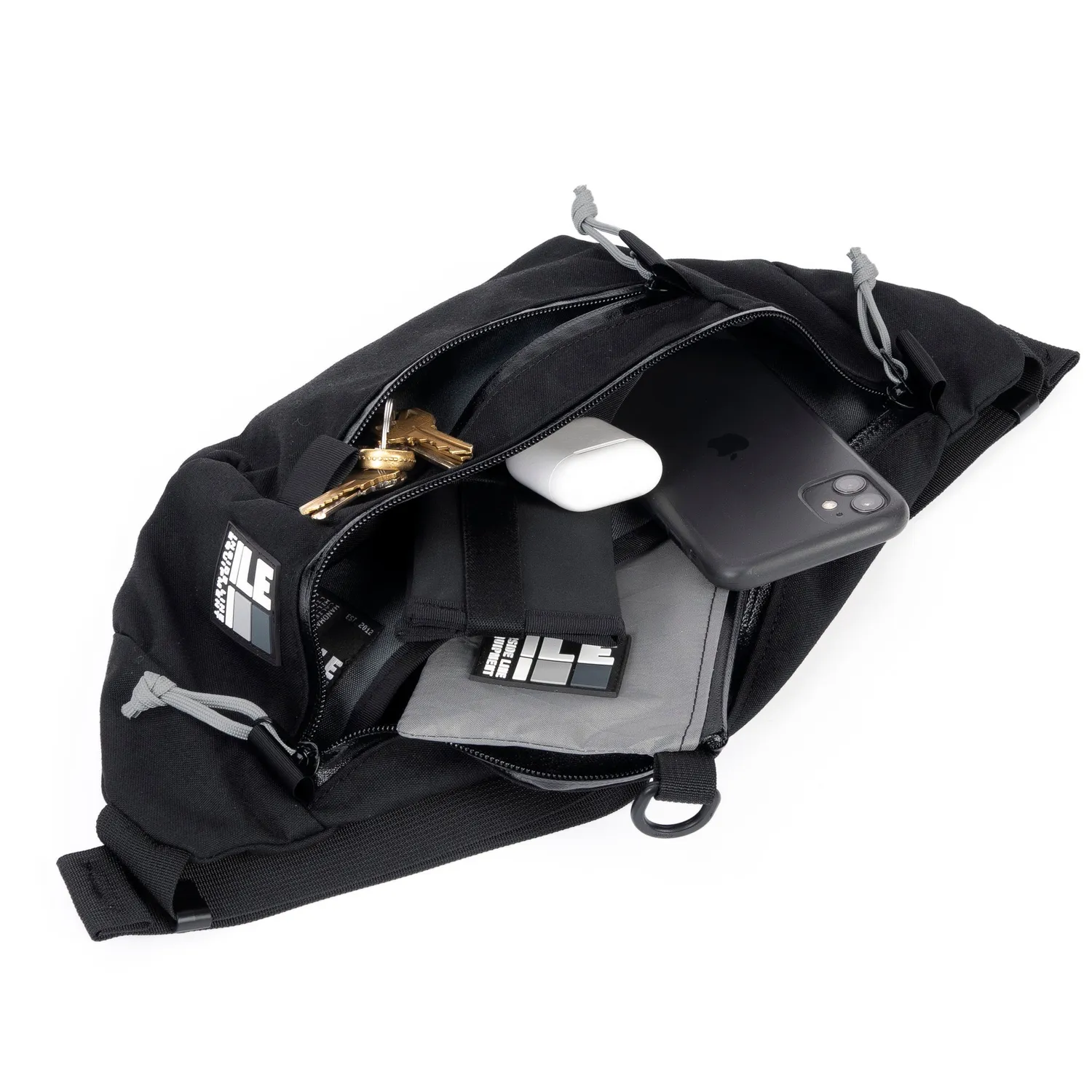 Inside Line Equipment Mini Messenger skuldertaske sort