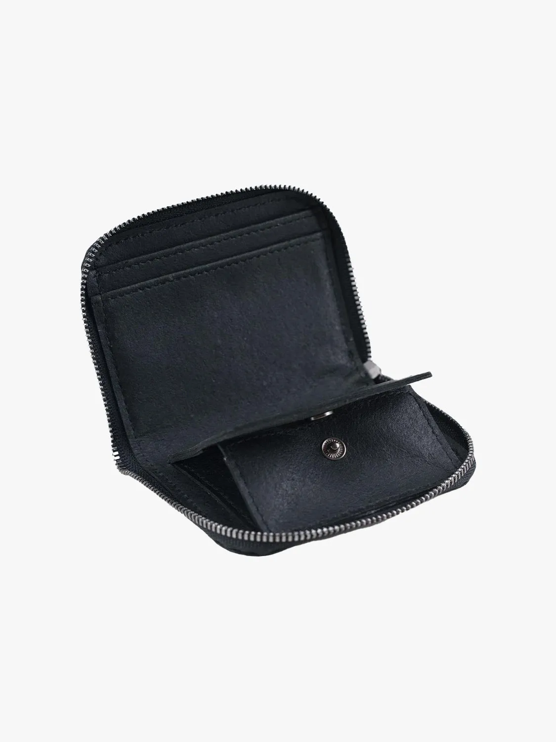 côte&ciel Zippered Wallet M pung sort passtørrelse
