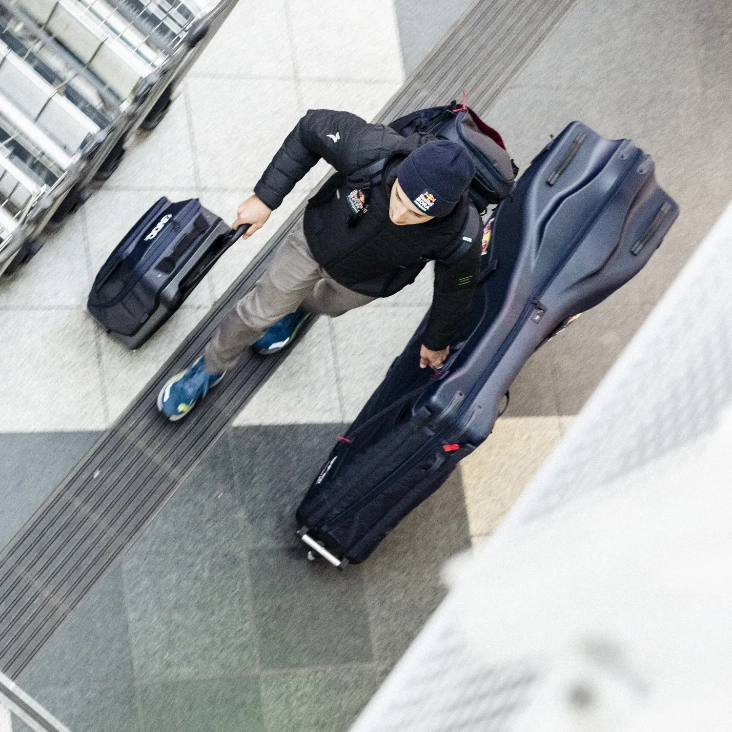 Evoc Road Bike Bag Pro cykeltaske navy Red Bull