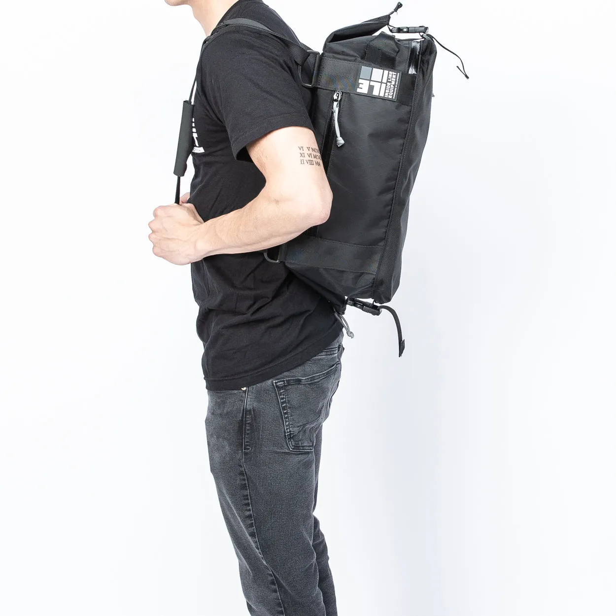 Inside Line Equipment Arid Duffle 24L rejsetaske 24 liter sort