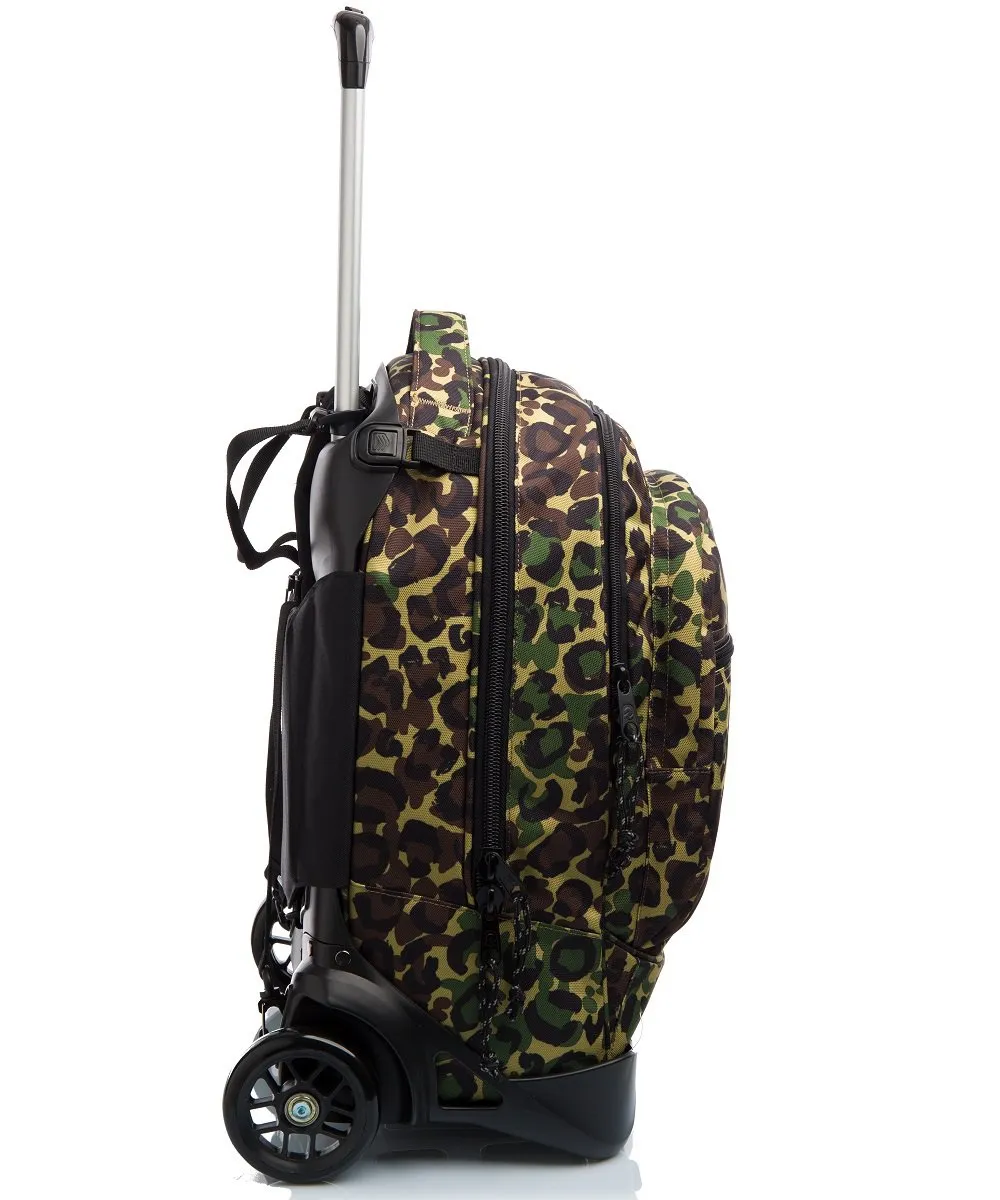 Invicta New Plug Animalier trolley-rygsæk grøn vaskbar