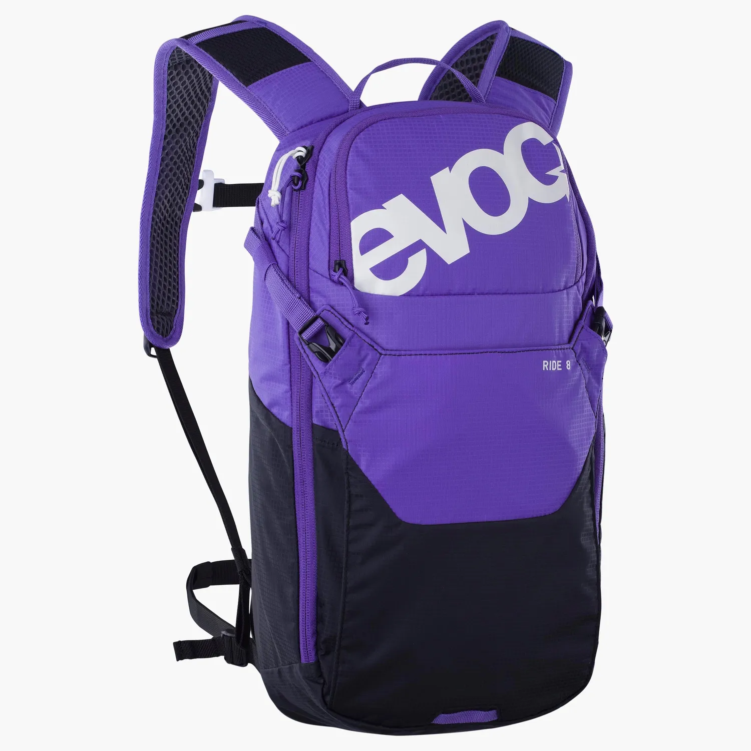 Evoc Ride 8 rygsæk sort 8 liter med drikkeblære
