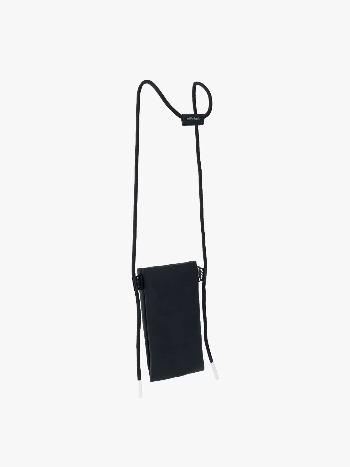 côte&ciel Alu Obsidian Black pouch sort 6L