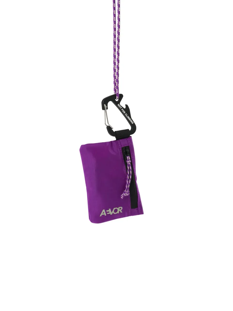 Aevor Explore Wallet Ripstop Electric Fuchsia kortpung med karabin
