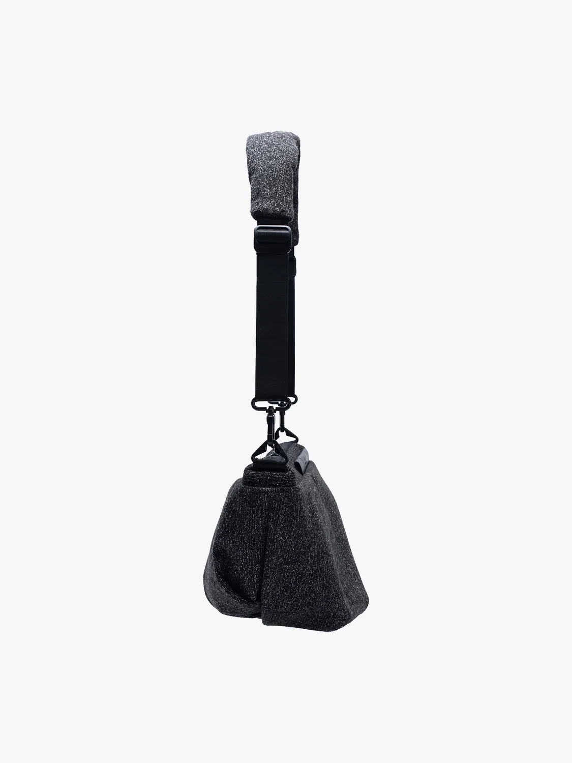 côte&ciel Orne crossbody taske 9,5L antracit tweed