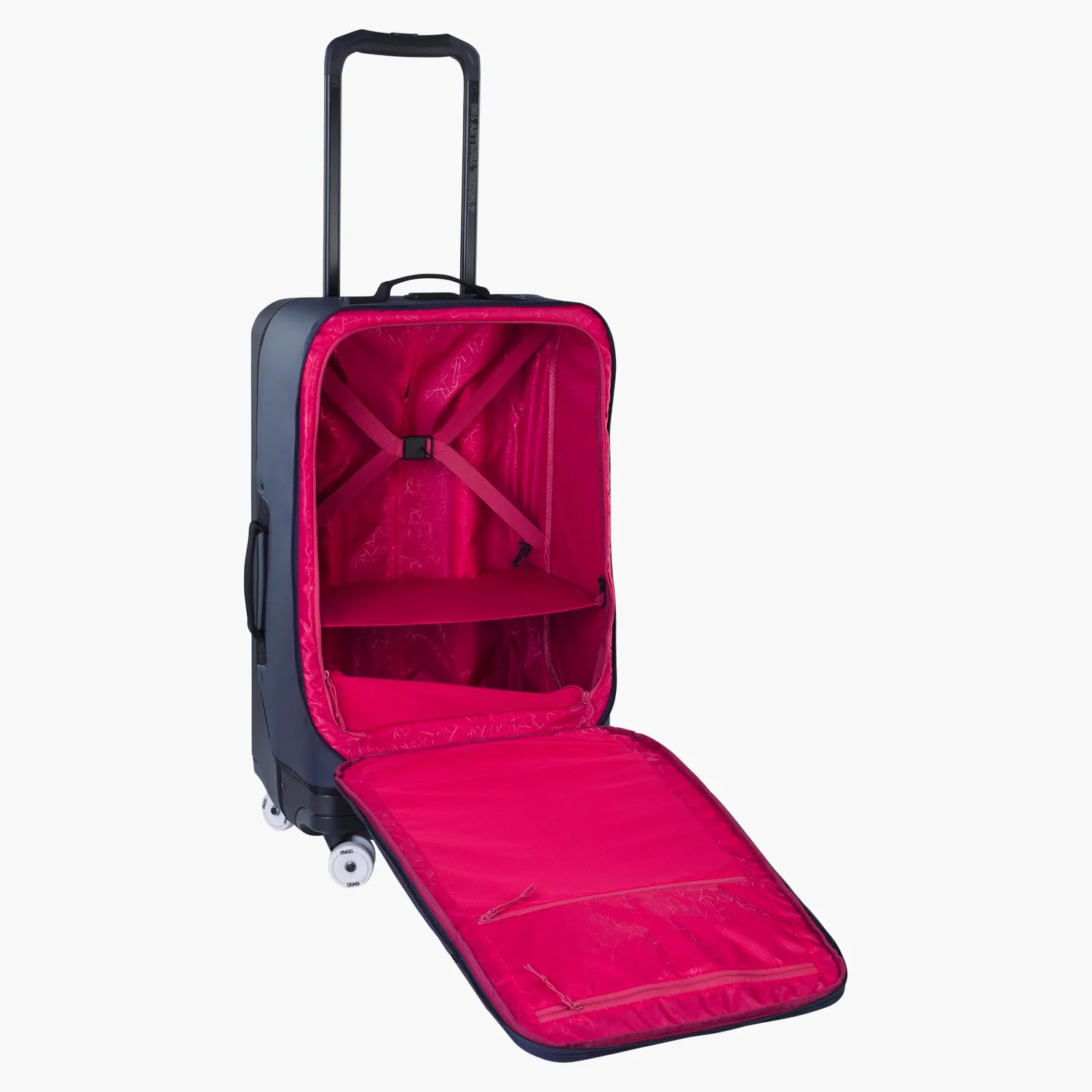 Evoc 4-Wheel Trolley 100 kuffert navy 100 liter