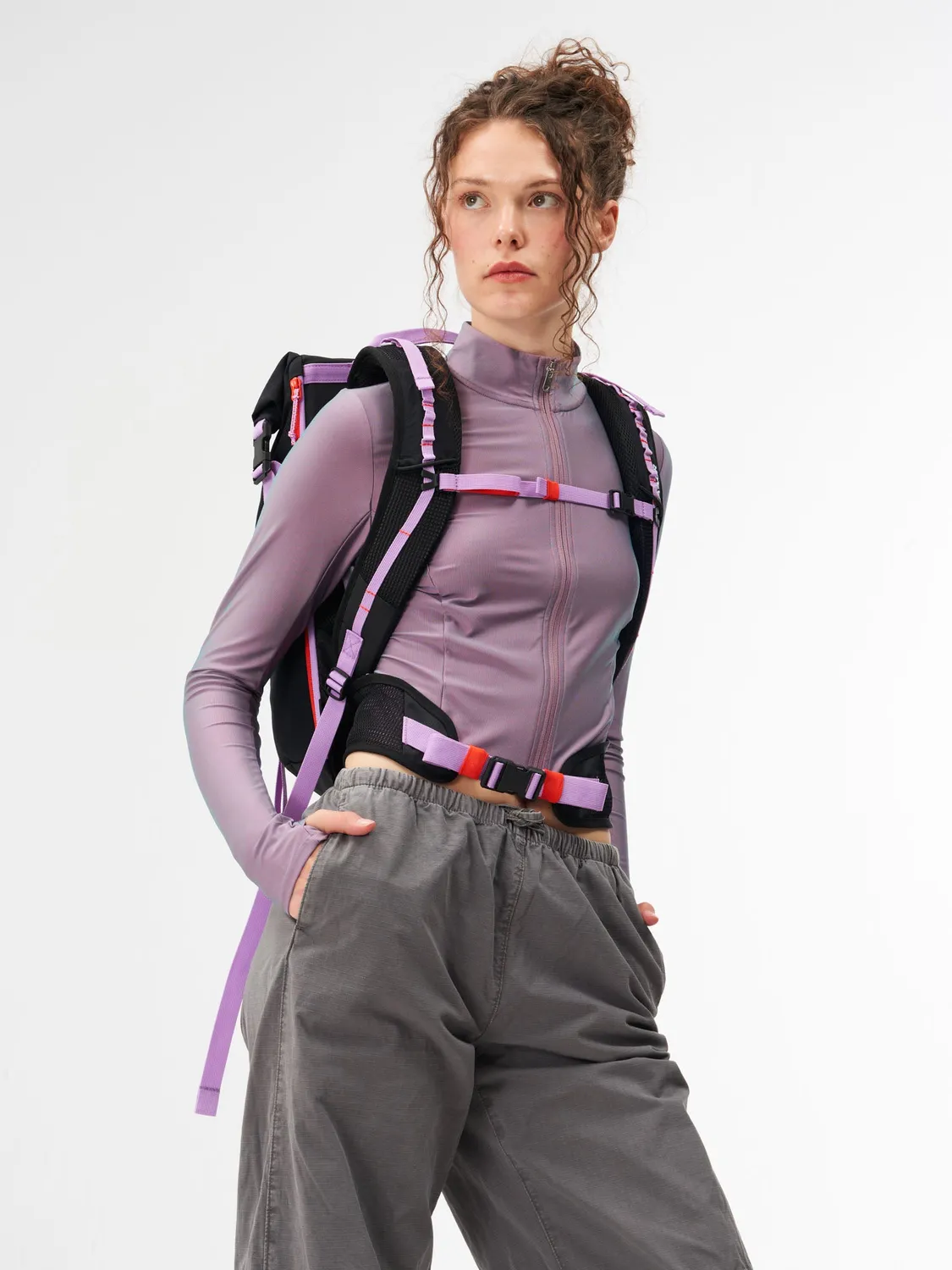 Aevor Active Pack rygsæk violet rush tofarvet