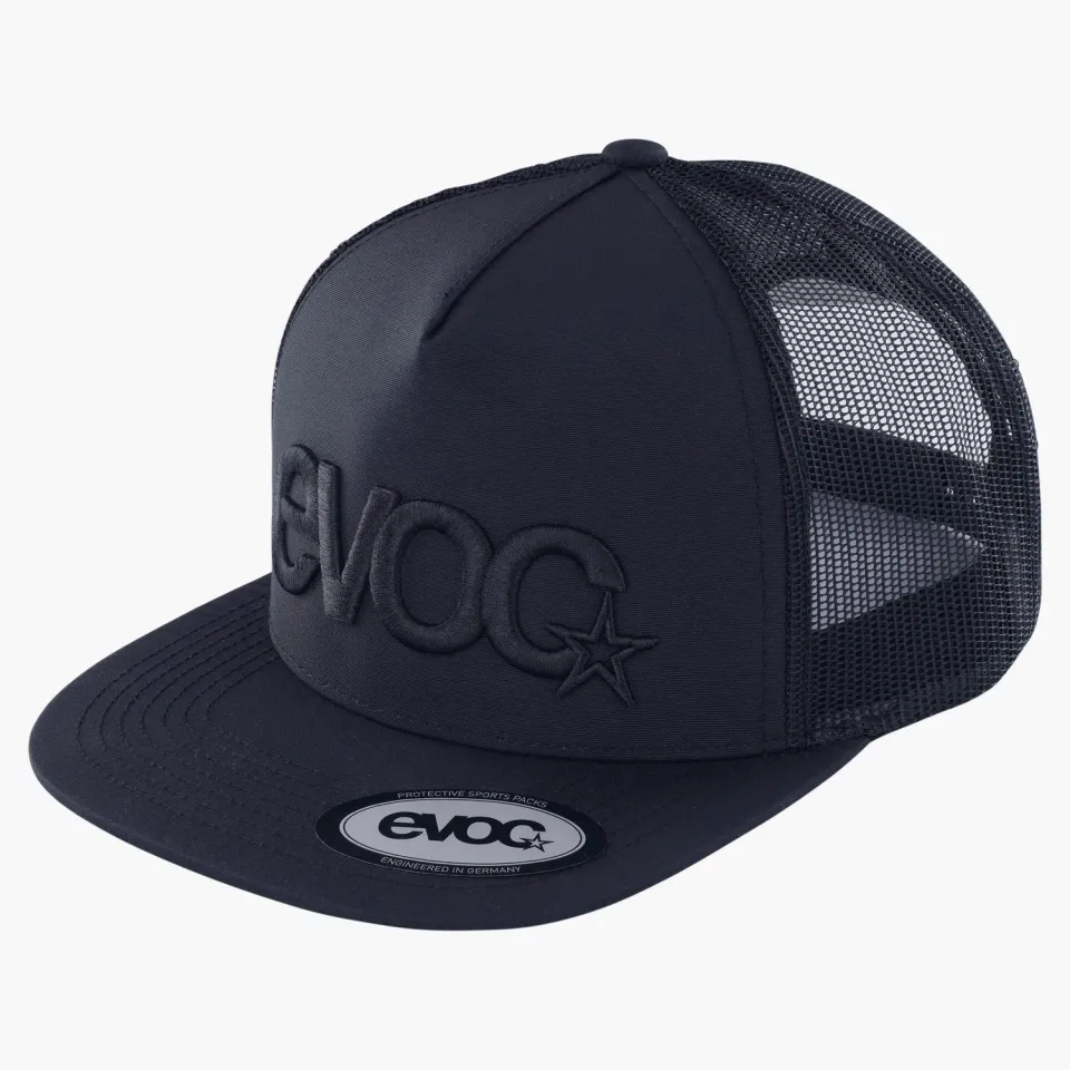Evoc Trucker Cap Blackline kasket sort