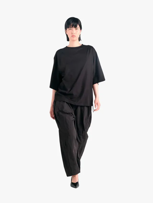 côte&ciel Radius T-shirt sort basislag