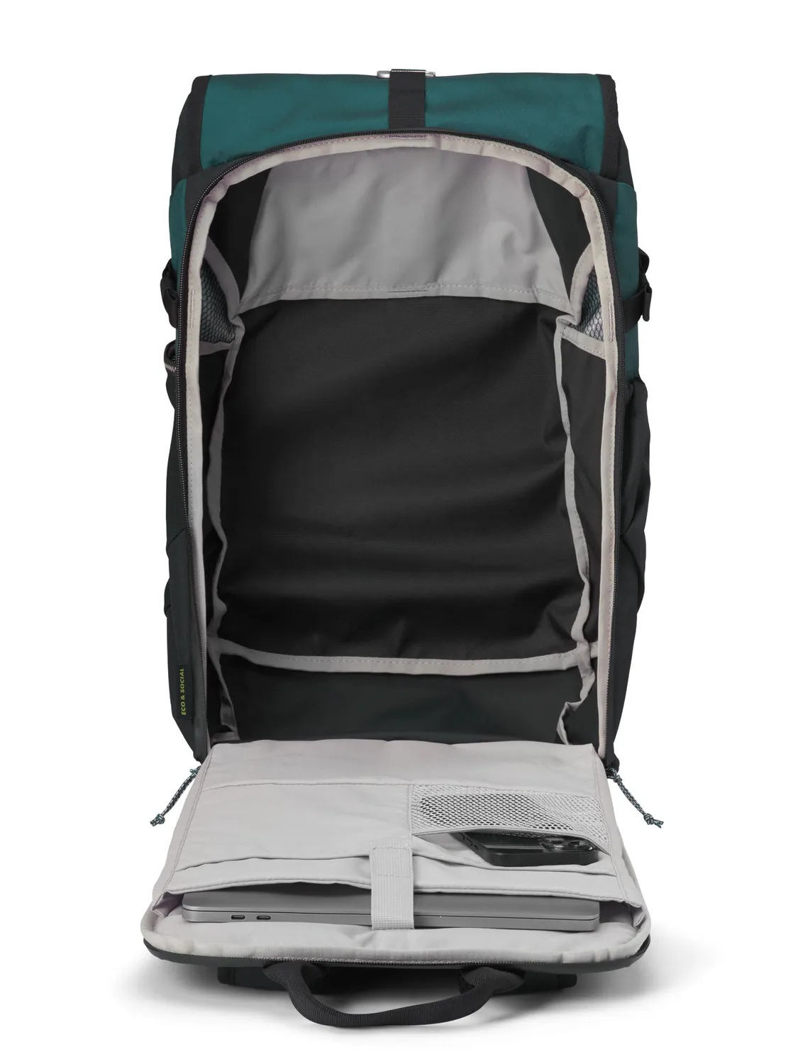 Aevor Roll Pack 2.0 rygsæk proof evergreen 15"