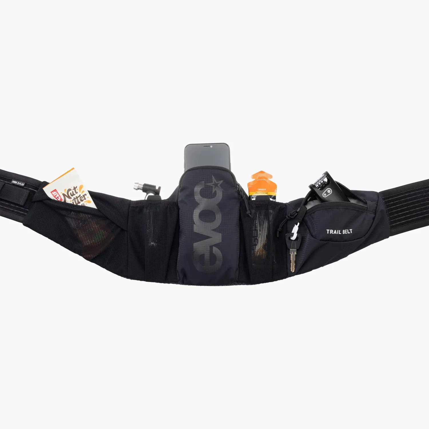 Evoc Trail Belt hoftetaske sort til mobil 6,4 tommer