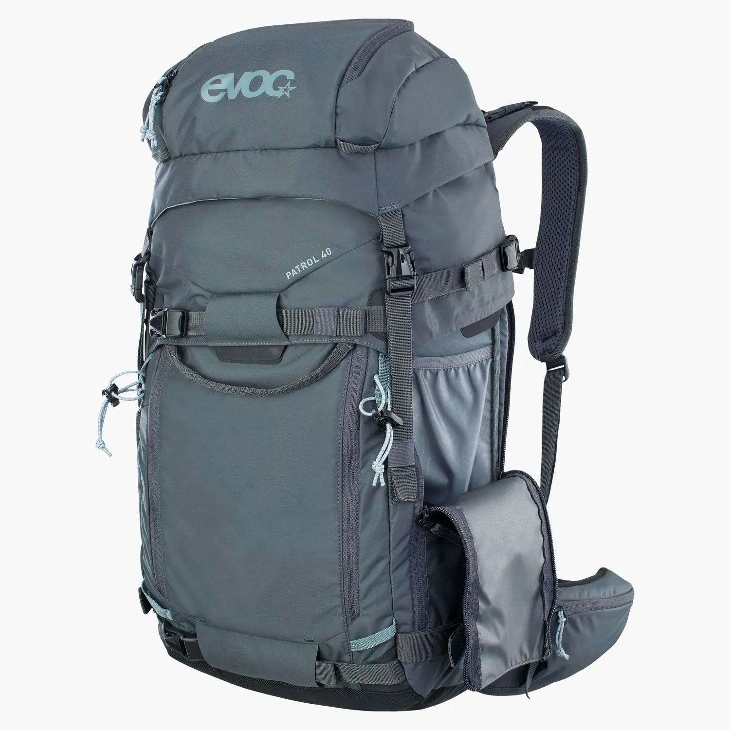 Evoc Patrol 40 skirygsæk carbon grey 40 liter