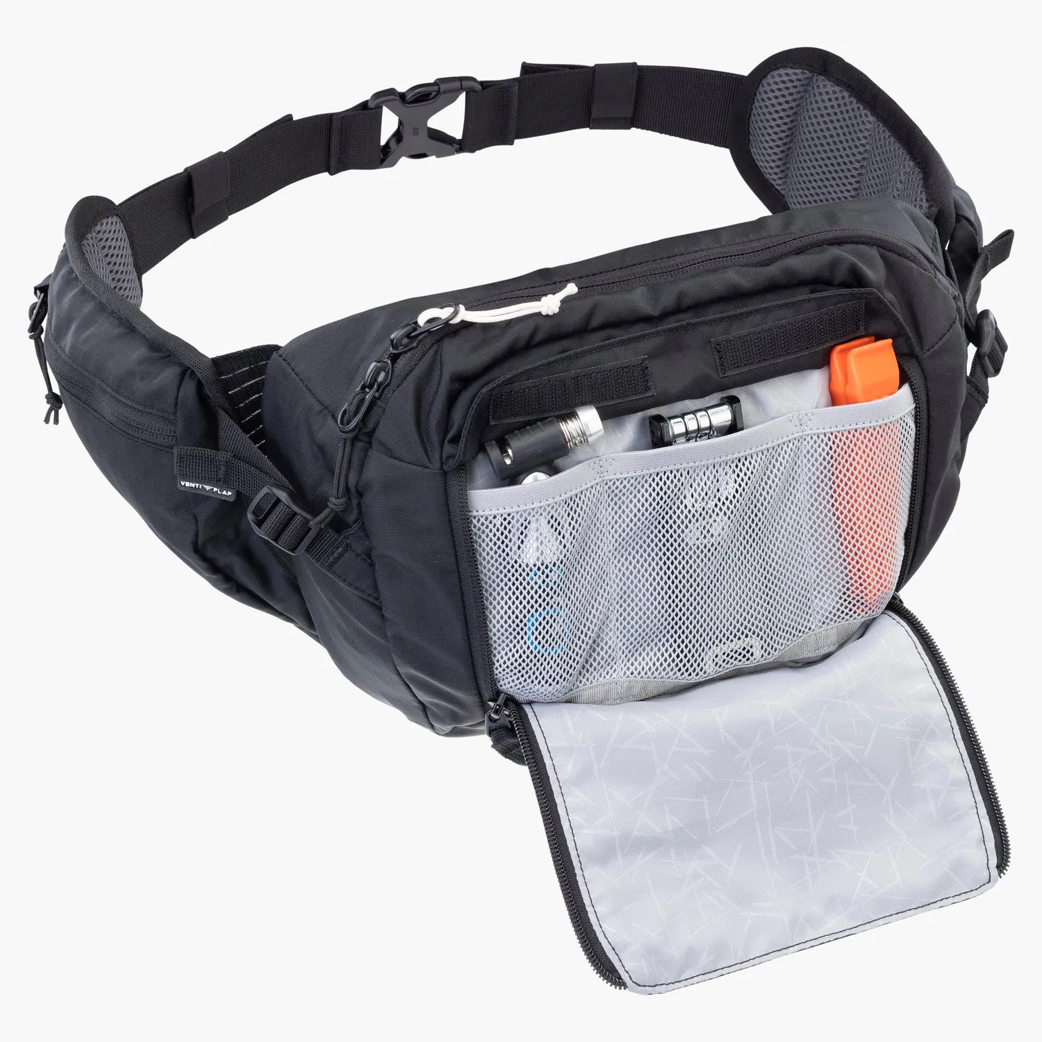 Evoc Hip Pack 3 hoftetaske black 3 liter med ventilation