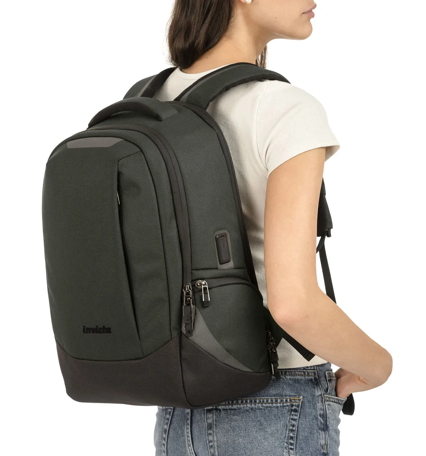 Invicta Mate S rygsæk 20 liter USB