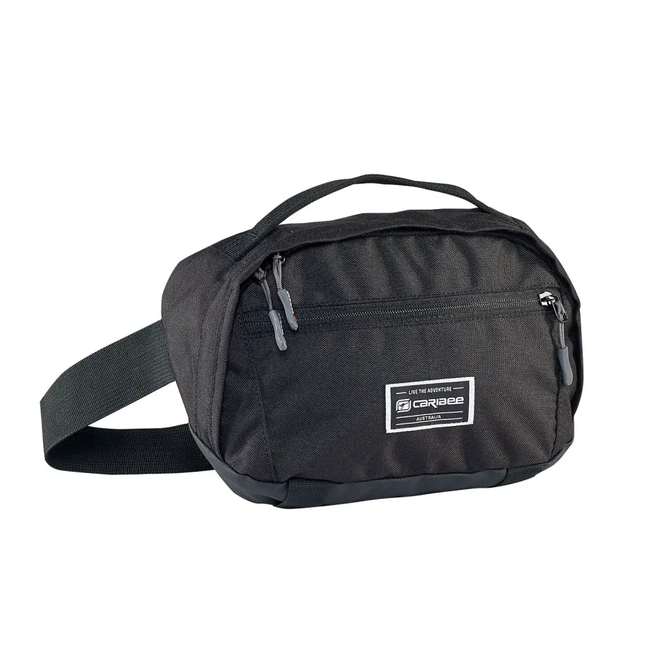Caribee Power Hybrid bæltetaske sort crossbody