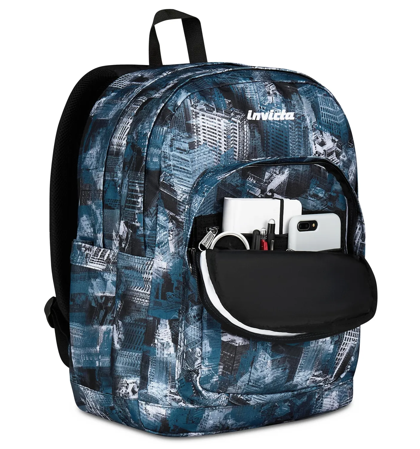 Invicta Jelek Fantasy rygsæk 34 liter genanvendt
