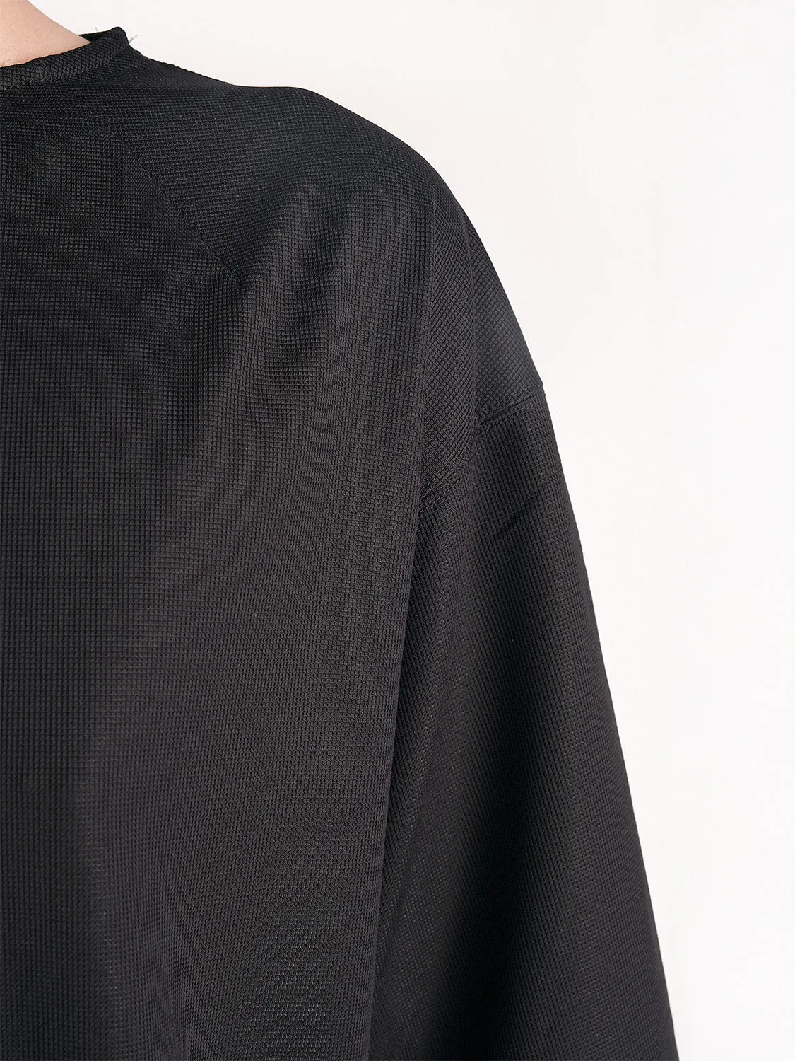 côte&ciel Radius T-Shirt sort basislag nylon