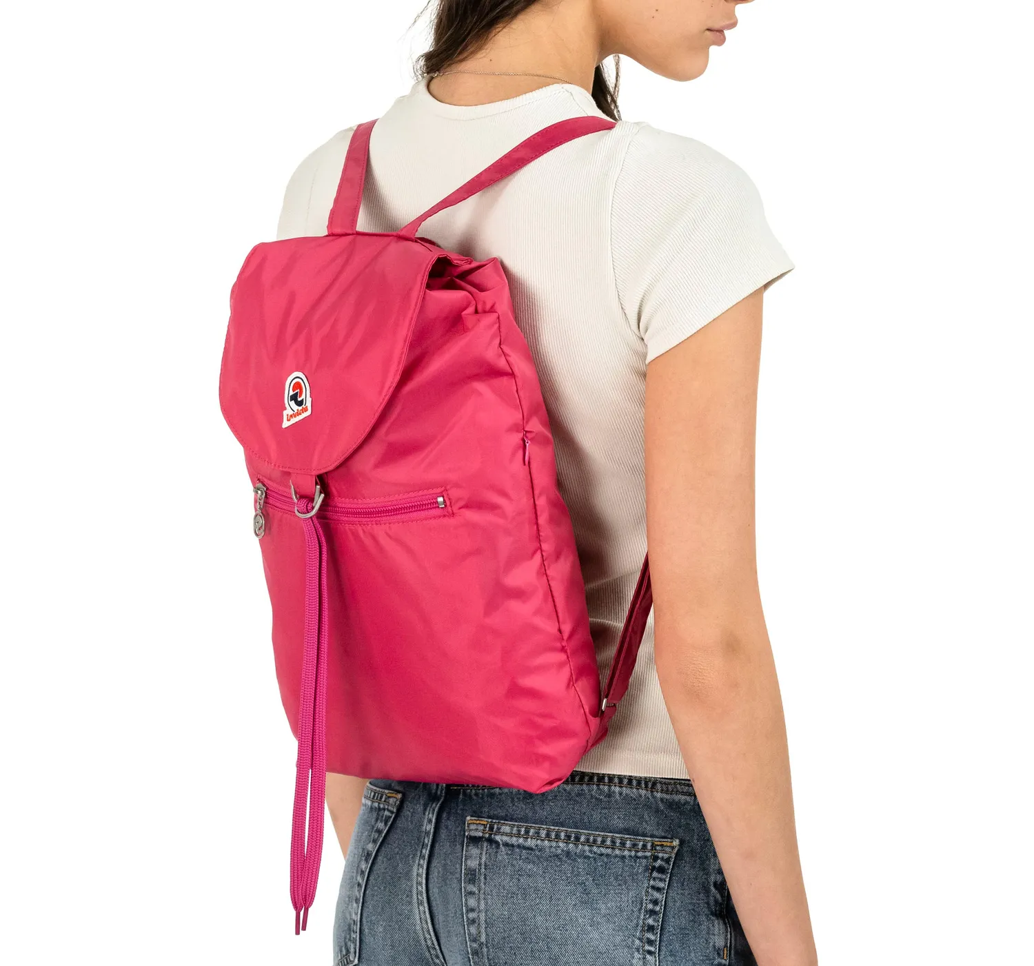 Invicta Minisac Glossy minirygsæk blank