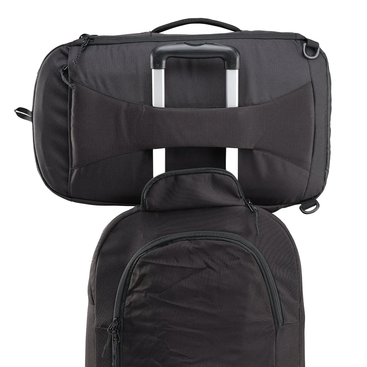 Caribee Traveller 40L håndbagage rygsæk sort laptop